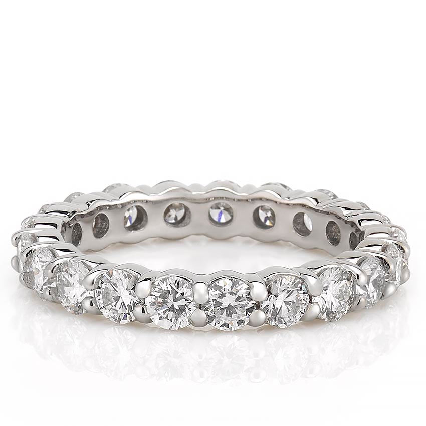 Lab Diamond Eternity Band (3mm) Round 3mm Lab Diamond Eternity Band