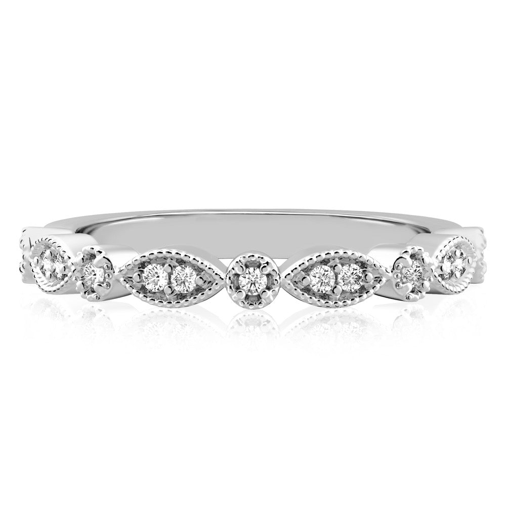 Pandora Band Marquise and Dot Wedding Band