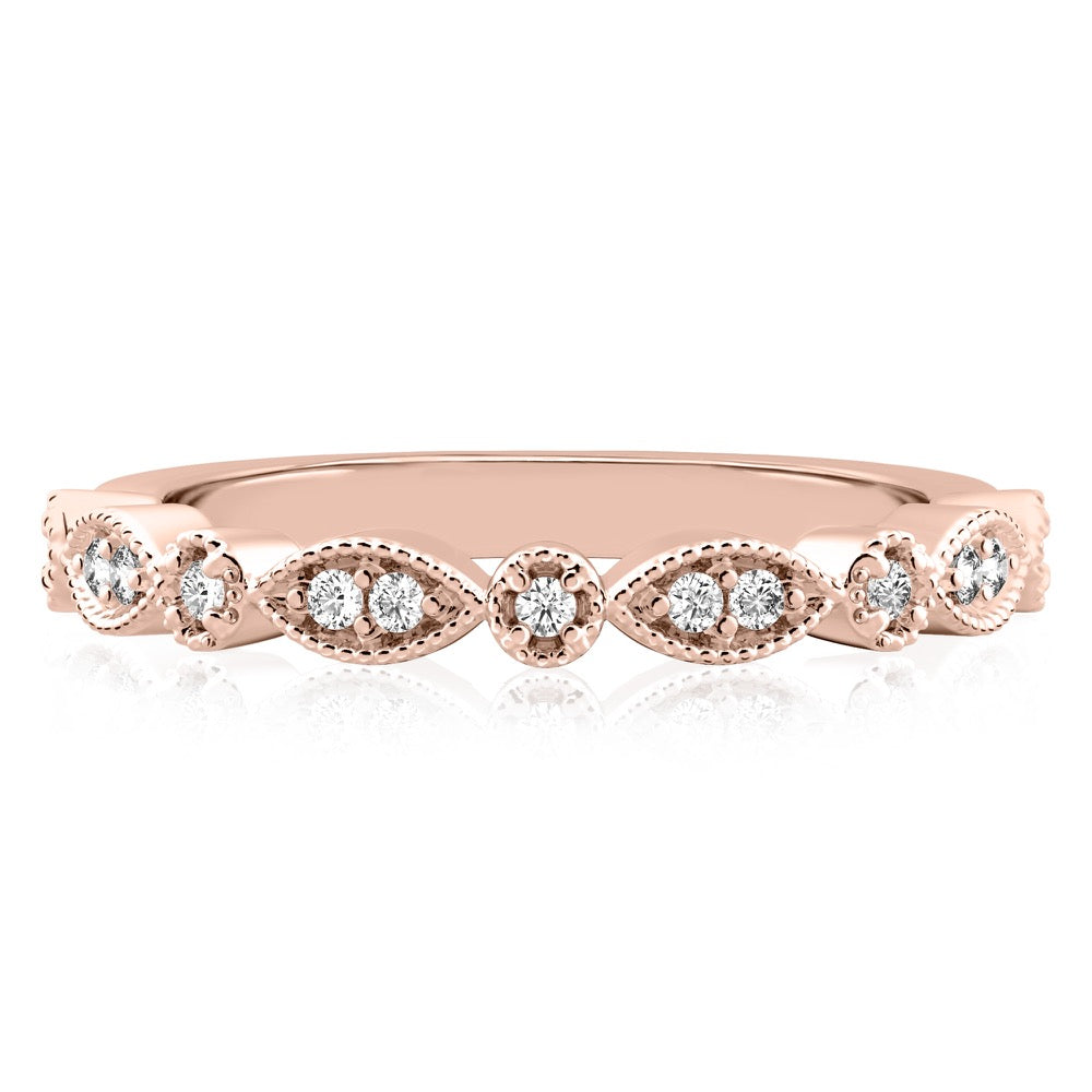 Pandora Band Marquise and Dot Wedding Band