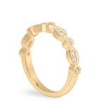 Pandora Band Marquise and Dot Wedding Band
