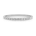 Love Waits Band Pavé Diamond Wedding Band