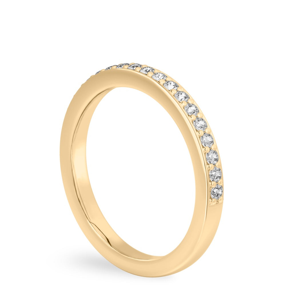 Talia Band Delicate Pave Diamond Band