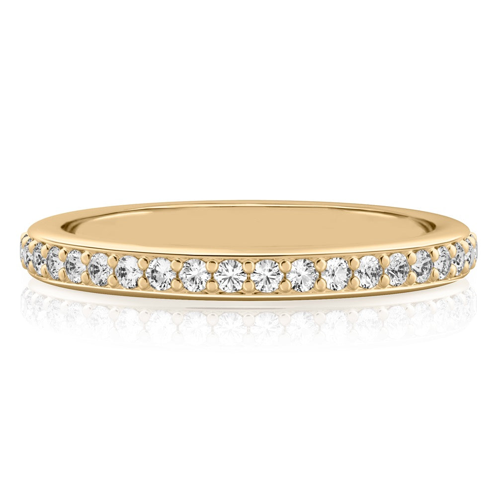 Talia Band Delicate Pave Diamond Band