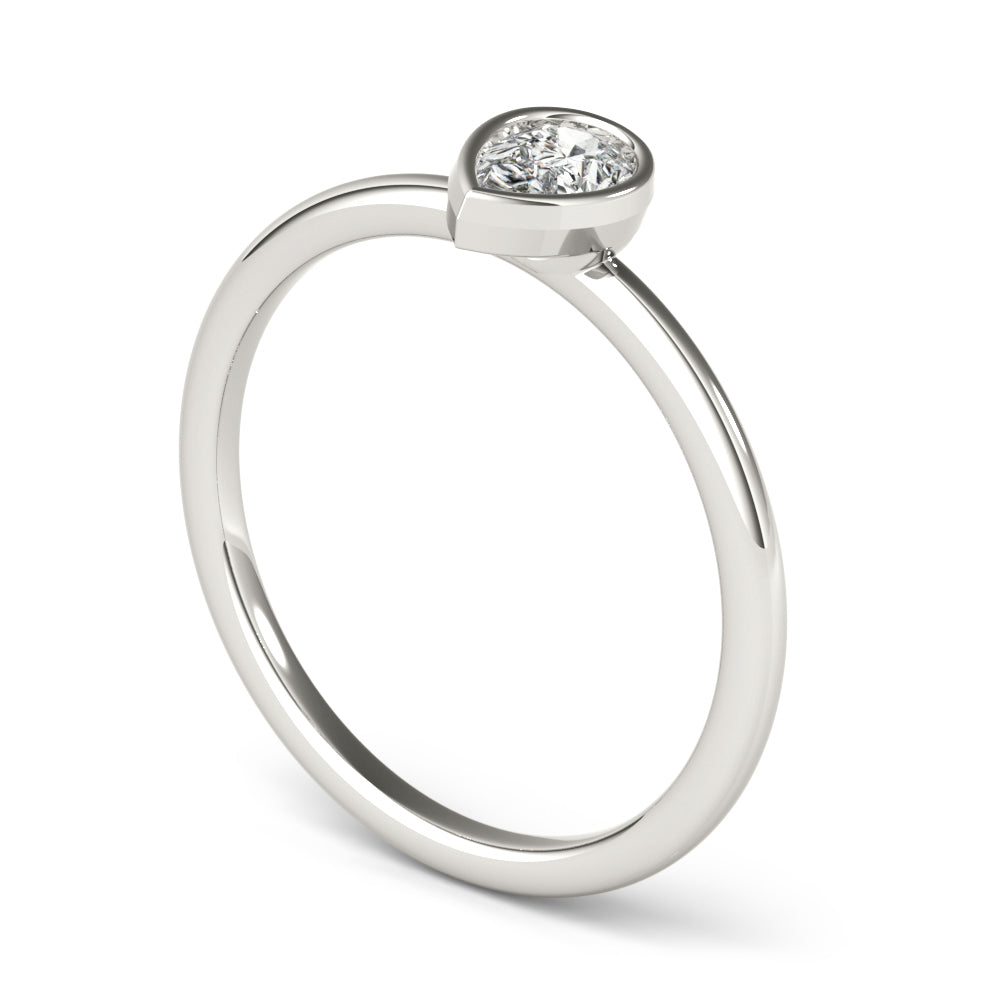 Venus Pear Stackable Ring