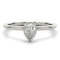 Venus Pear Stackable Ring