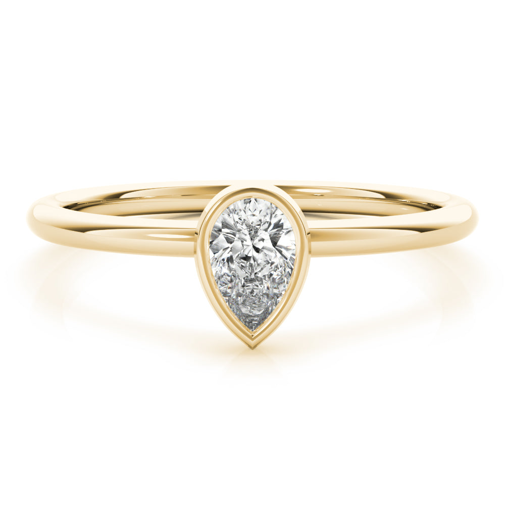 Venus Pear Stackable Ring