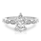 Pandora Marquise and Dot Engagement Ring