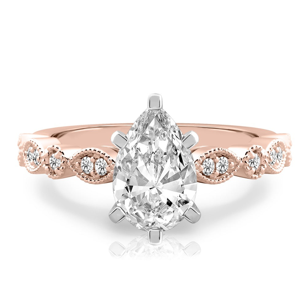Pandora Marquise and Dot Engagement Ring