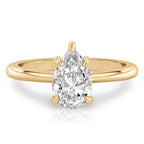 Cosette Pavé Bridge Engagement Ring