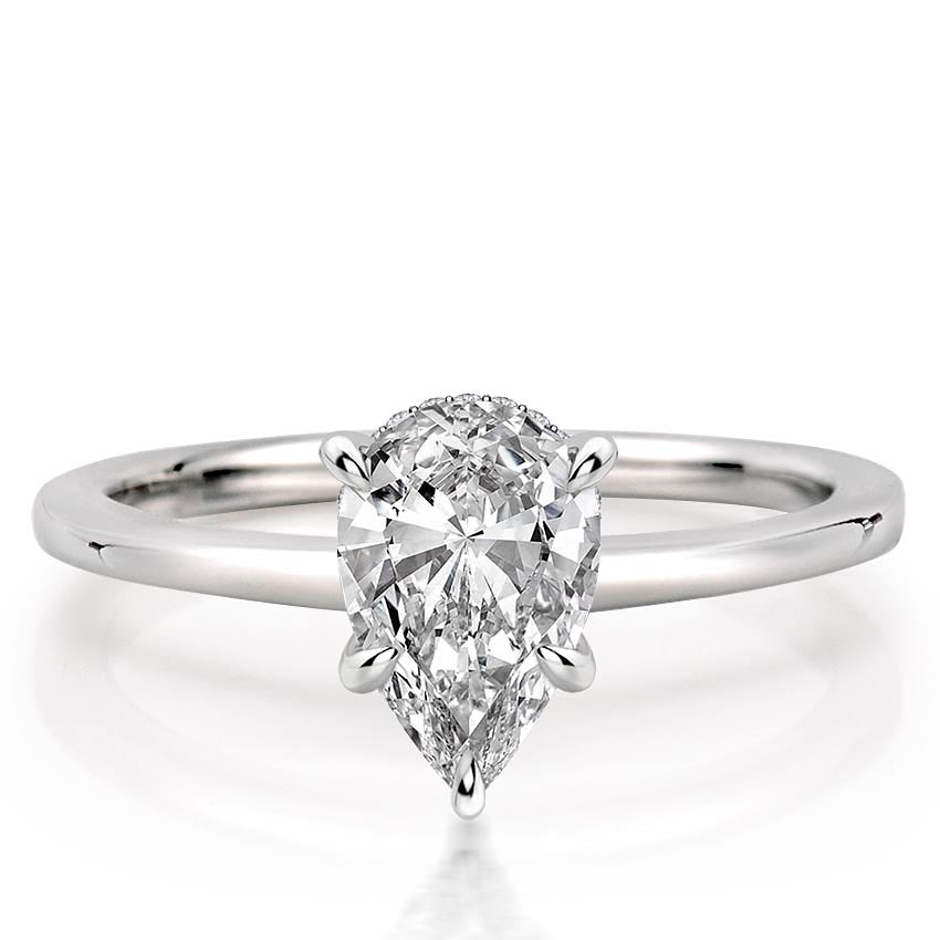 Jolie Secret Halo Engagement Ring