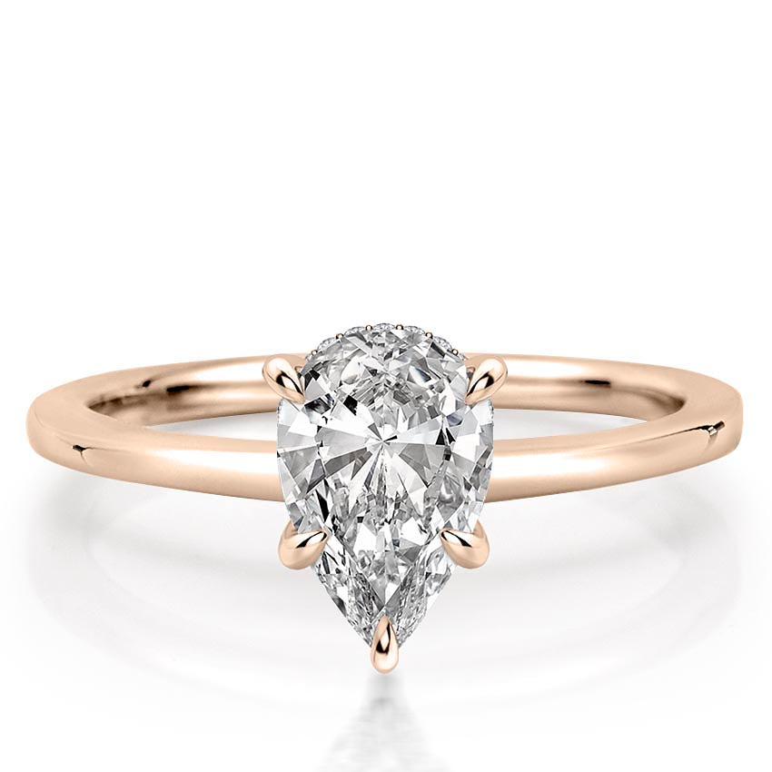 Jolie Secret Halo Engagement Ring