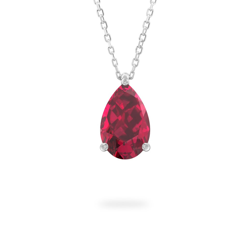 Garnet Ripple Necklace