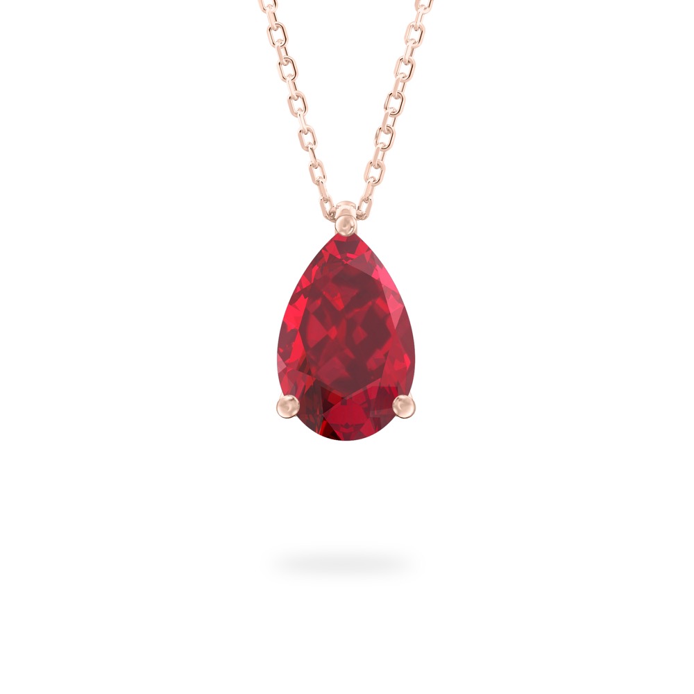 Ruby Ripple Necklace