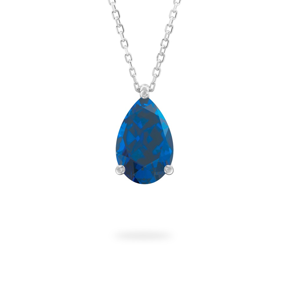 Sapphire Ripple Necklace