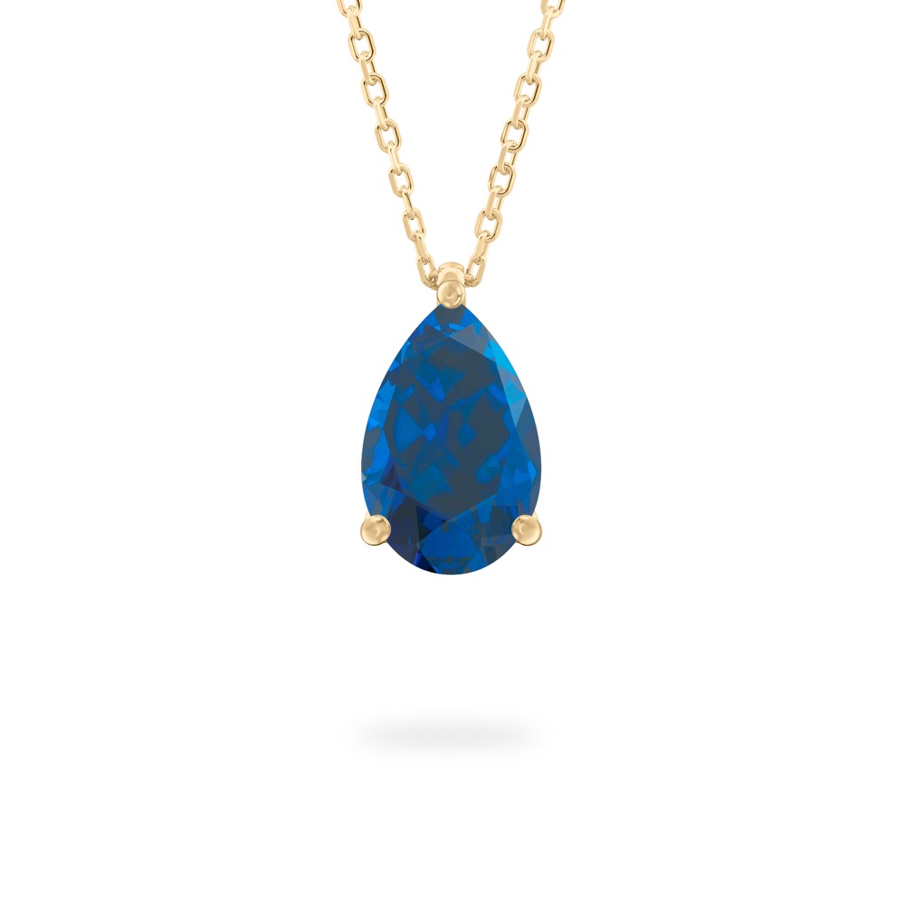Sapphire Ripple Necklace