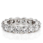 Lab Diamond Eternity Band (4mm) Round 4mm Lab Diamond Eternity Band