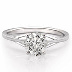 Bekah Intricate Split Shank Solitaire