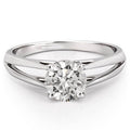Unity Split Shank Solitaire Engagement Ring