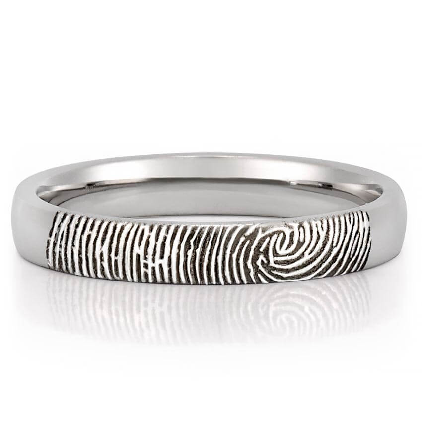 Women’s Fingerprint Wedding Band