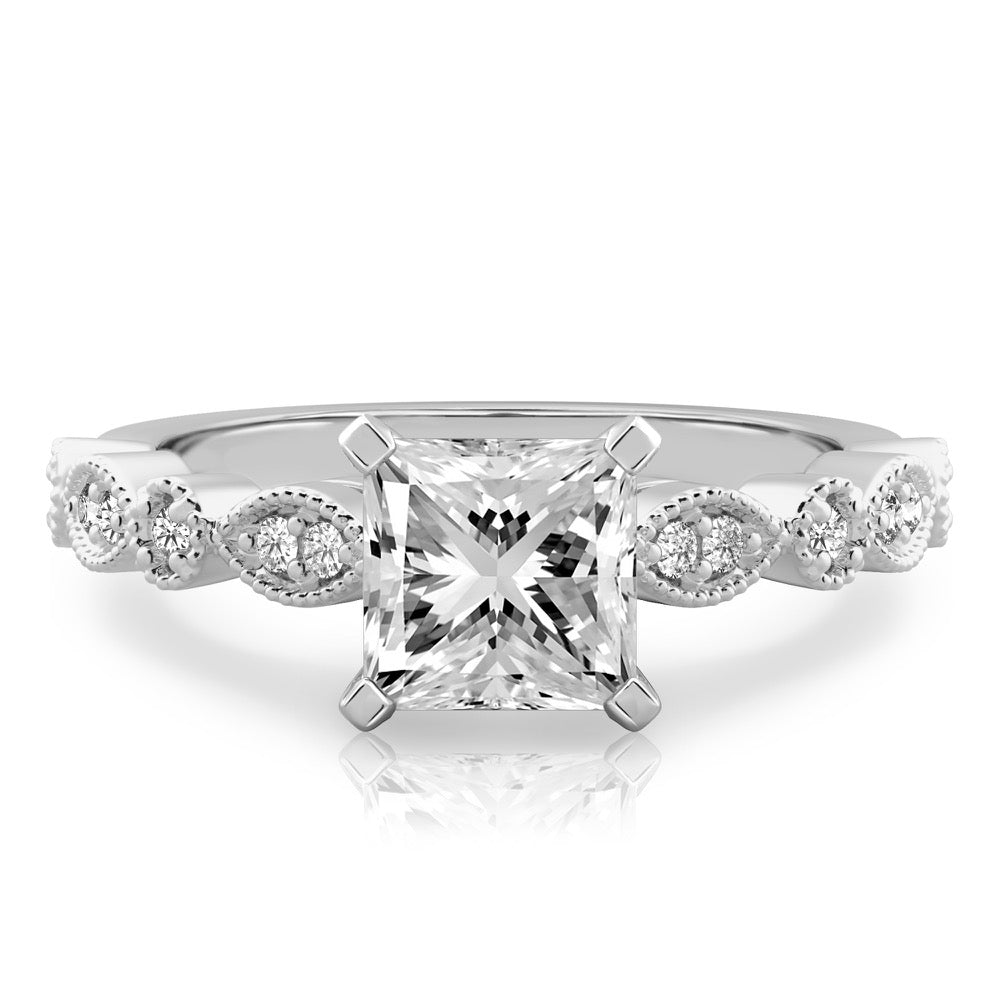 Pandora Marquise and Dot Engagement Ring