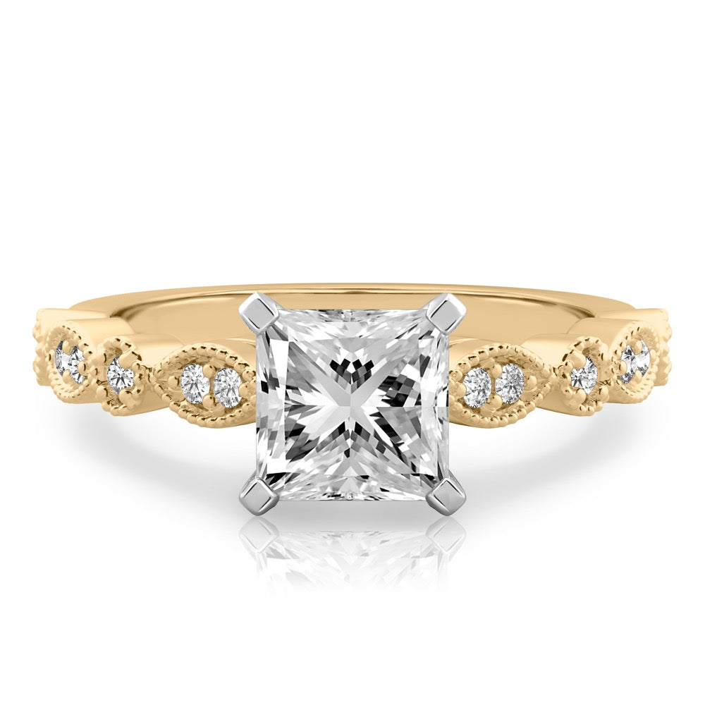 Pandora Marquise and Dot Engagement Ring