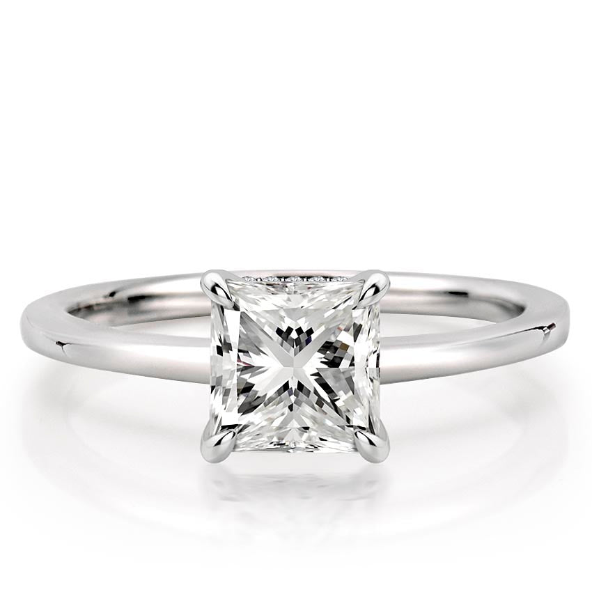 Jolie Secret Halo Engagement Ring