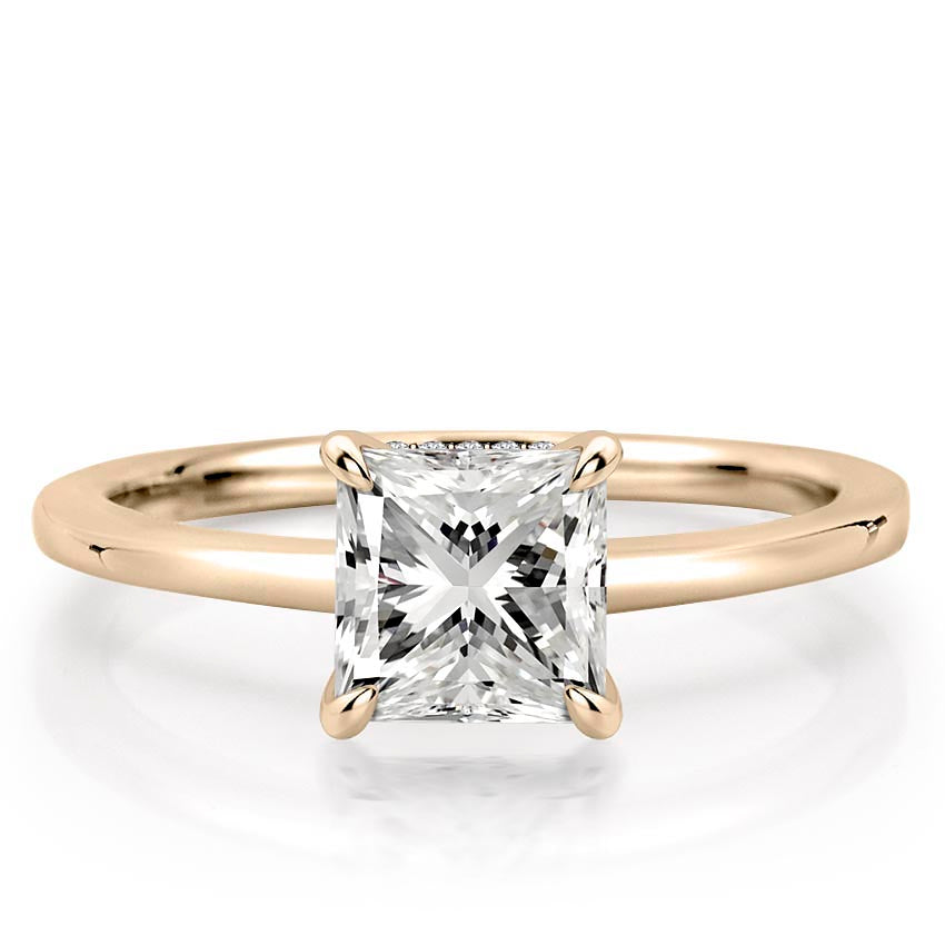 Jolie Secret Halo Engagement Ring