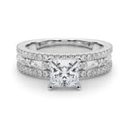 Monroe Triple Row Engagement Ring