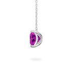 Purple Sapphire Ripple Necklace