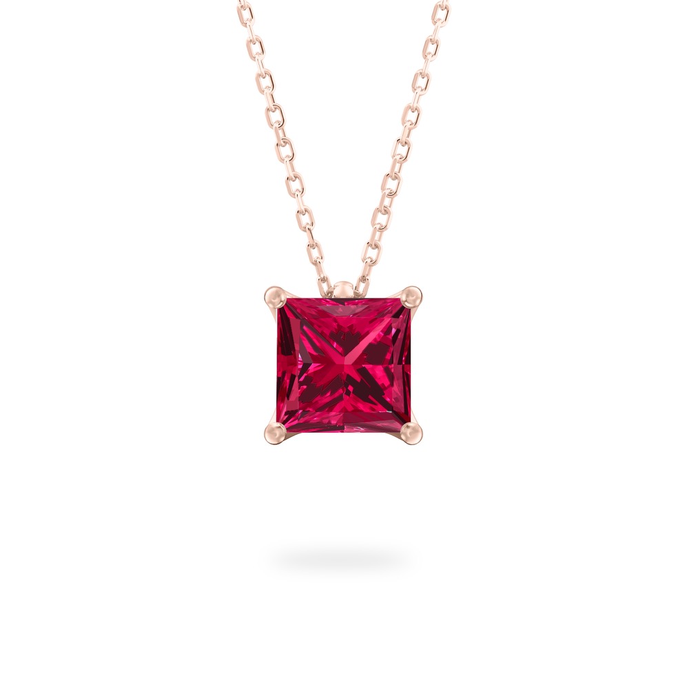 Garnet Ripple Necklace