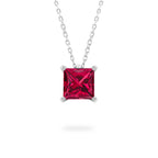 Garnet Ripple Necklace