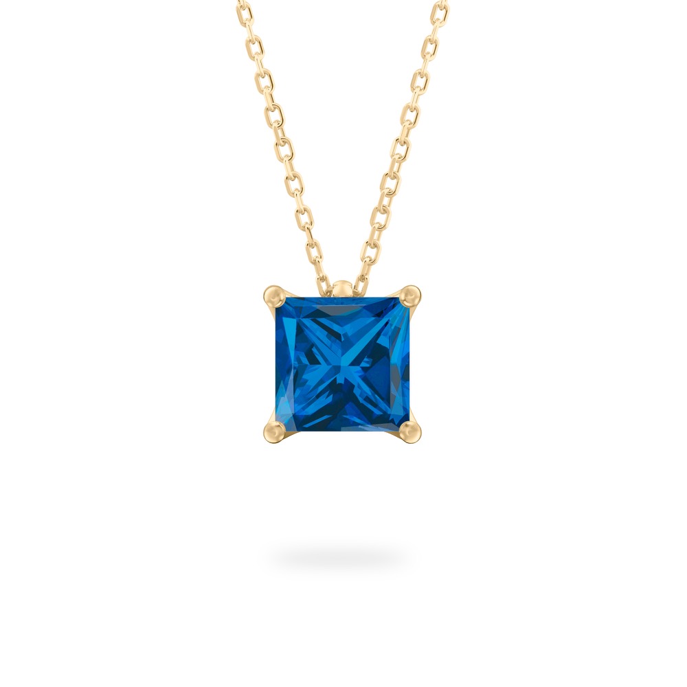 Sapphire Ripple Necklace
