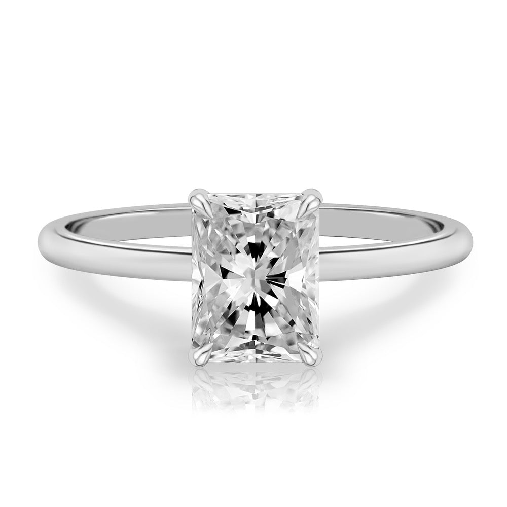 Mae Delicate Solitaire Engagement Ring