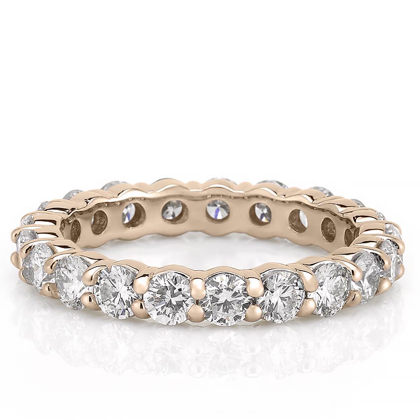 Lab Diamond Eternity Band (3mm) Round 3mm Lab Diamond Eternity Band