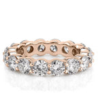 Lab Diamond Eternity Band (4mm) Round 4mm Lab Diamond Eternity Band