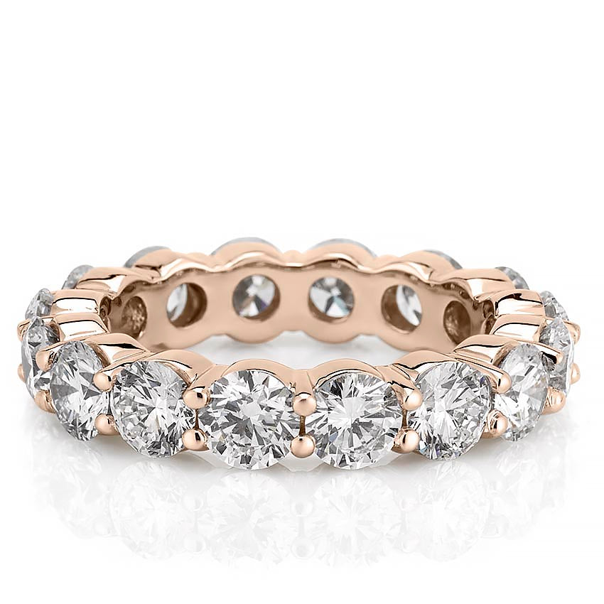 Lab Diamond Eternity Band (4mm) Round 4mm Lab Diamond Eternity Band