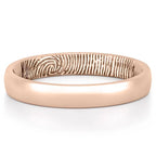 Women’s Inside Fingerprint Wedding Band