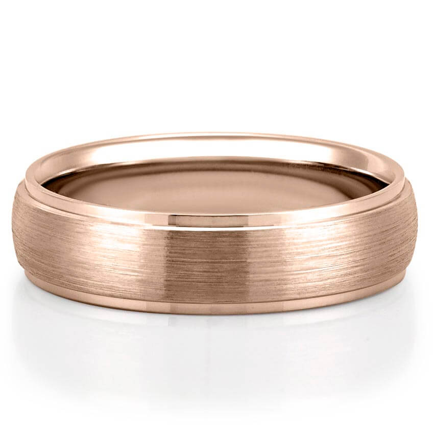 Eddy Satin Band with Polished Flat Edges