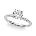 Avani Burnished Diamond Engagement Ring