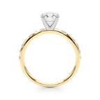 Avani Burnished Diamond Engagement Ring