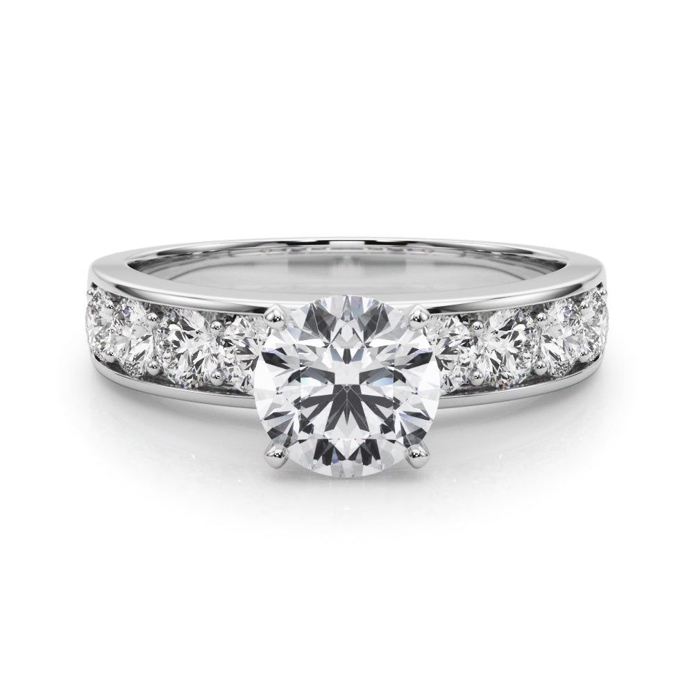 Grace Channel Set Engagement Ring