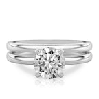 Asha Classic Solitaire Engagement Ring