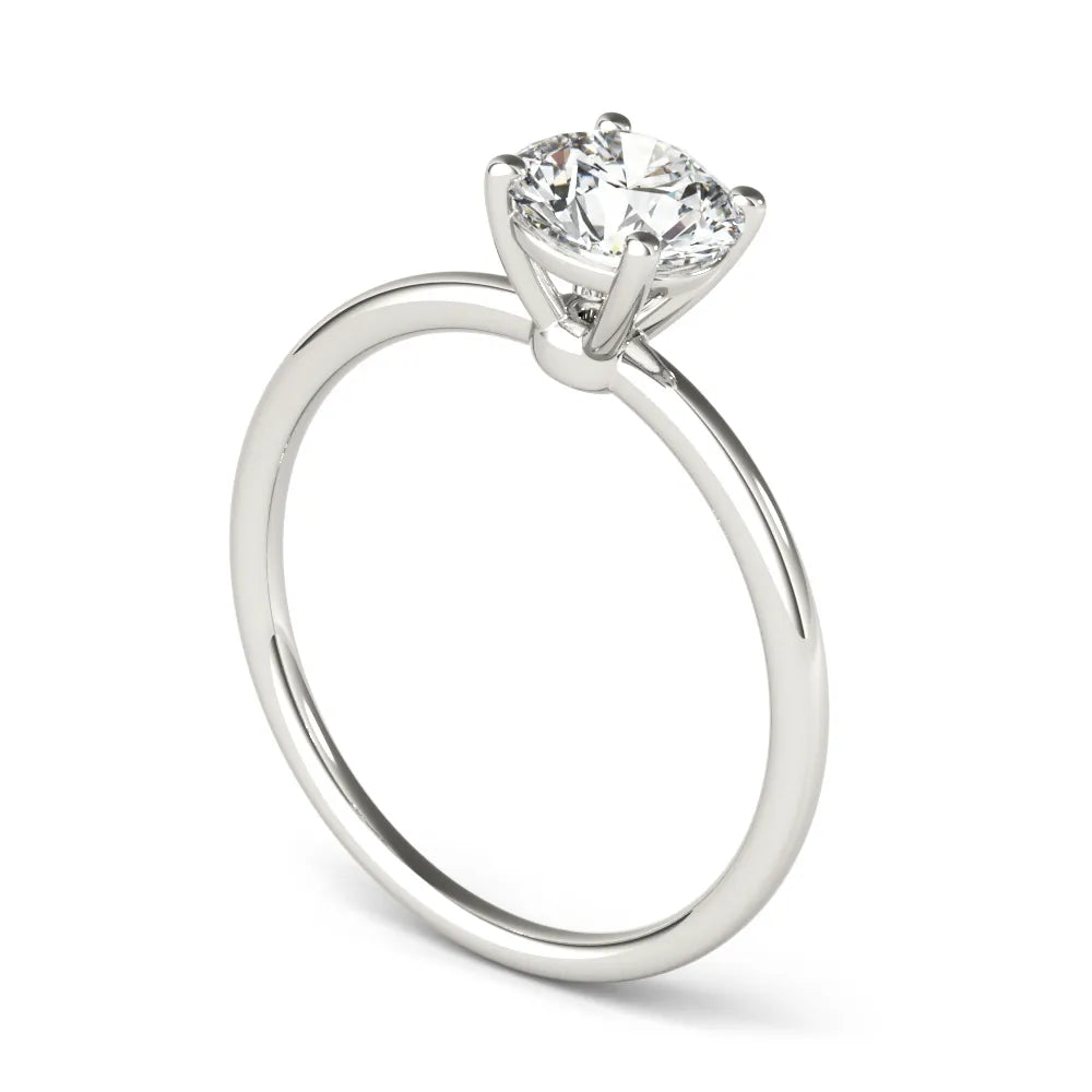 A Thousand Times Dainty Solitaire Engagement Ring