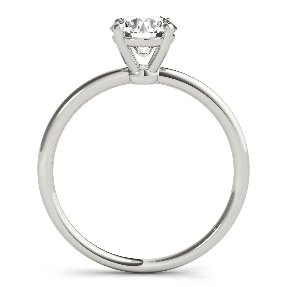 A Thousand Times Dainty Solitaire Engagement Ring