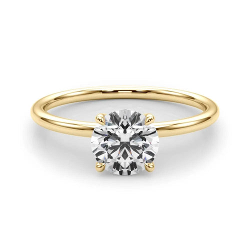 A Thousand Times Dainty Solitaire Engagement Ring