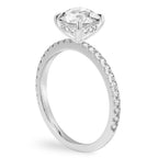 Celeste Pavé Hidden Halo Engagement Ring