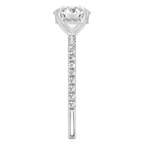Celeste Pavé Hidden Halo Engagement Ring
