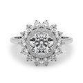 Harlow Double Halo Engagement Ring