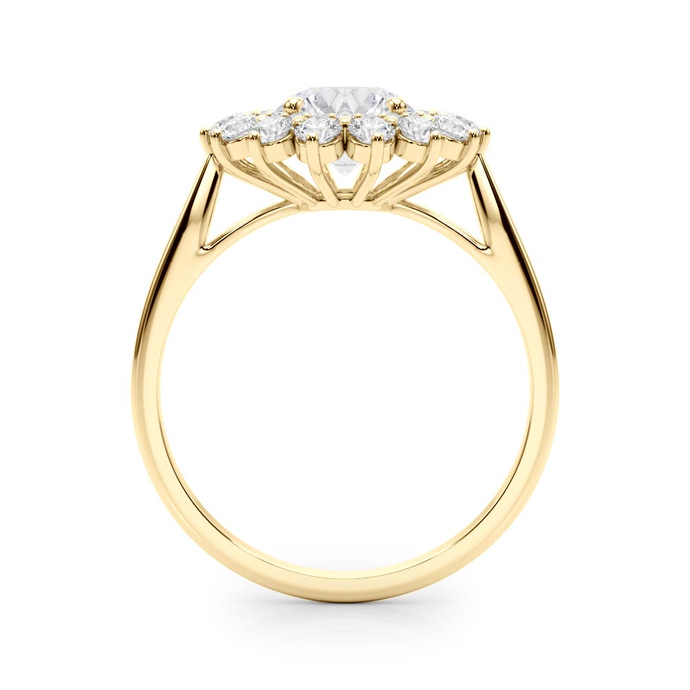 Harlow Double Halo Engagement Ring