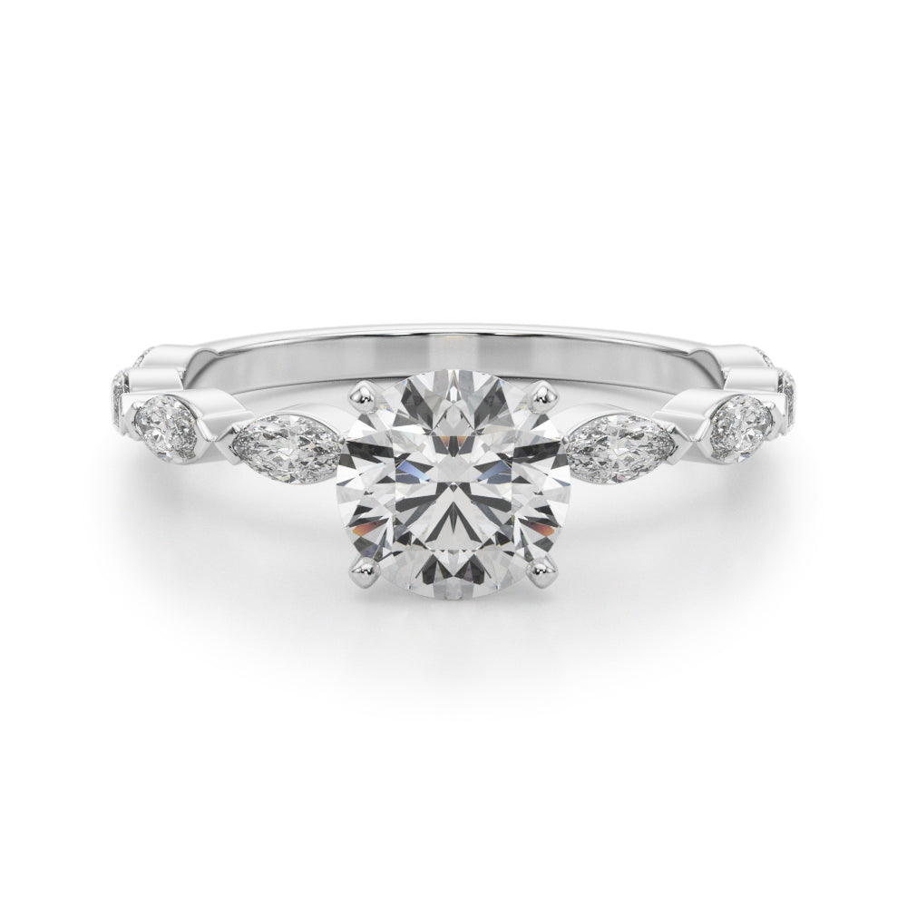 Marnie Marquise Band Engagement Ring